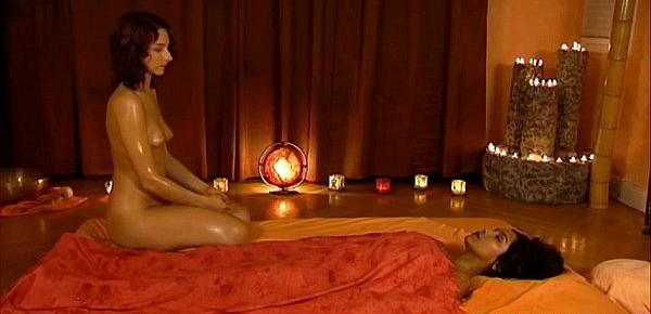  Girlfriends Explore Tantra Massage